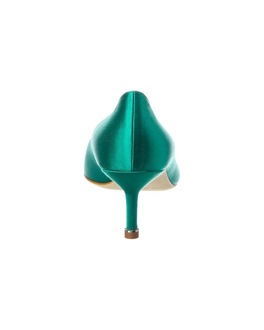 Manolo Blahnik Hangisi 50 Satin Pump