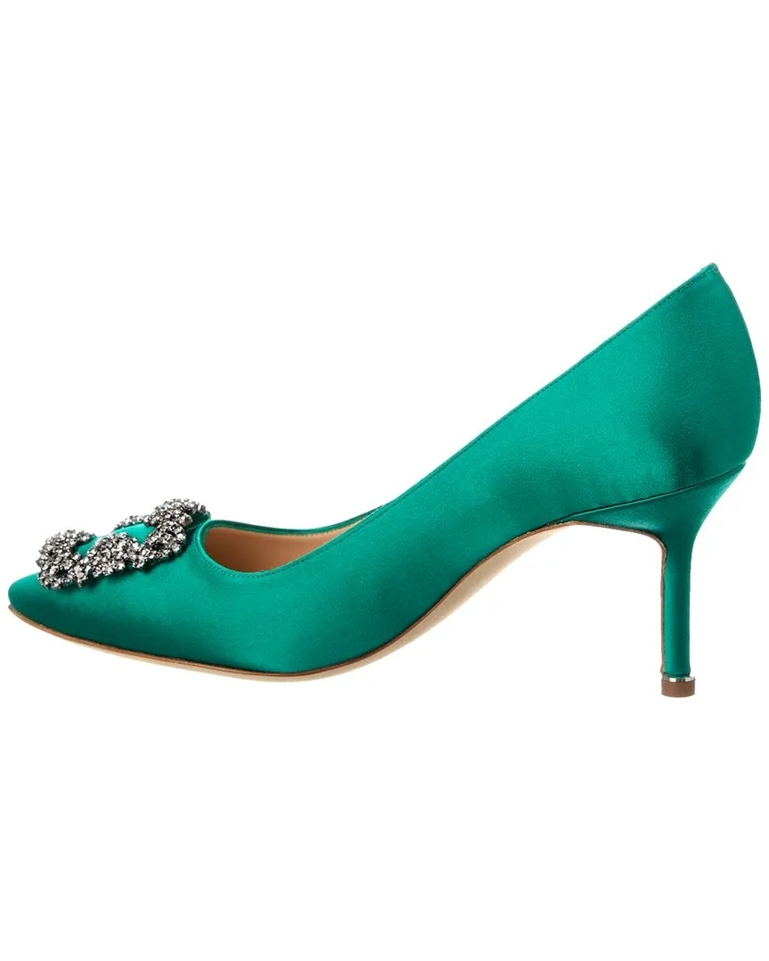 Manolo Blahnik Hangisi 70 Satin Pump