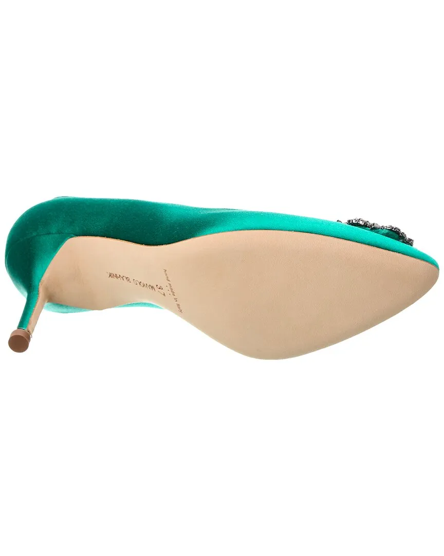 Manolo Blahnik Hangisi 70 Satin Pump