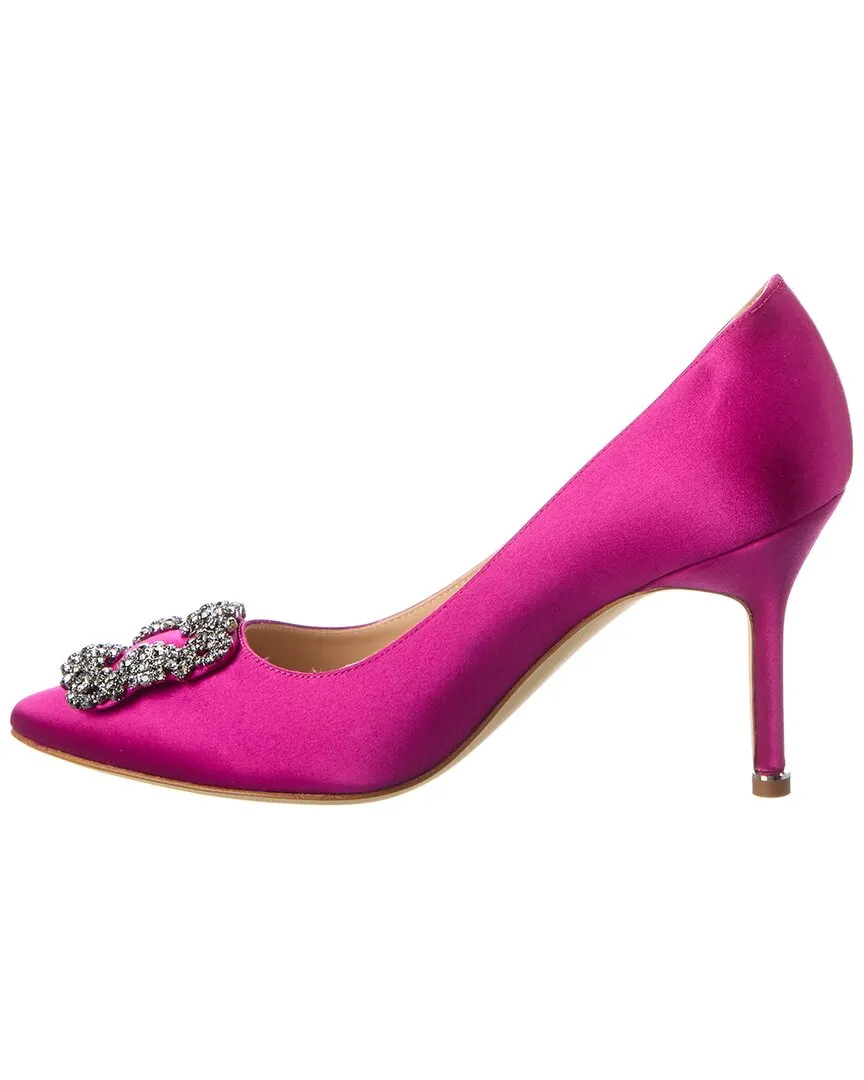 Manolo Blahnik Hangisi 90 Satin Pump