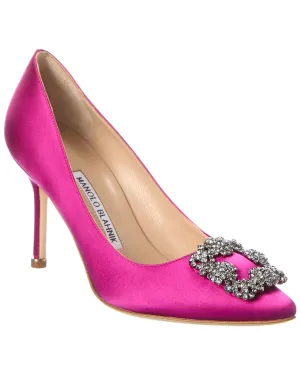 Manolo Blahnik Hangisi 90 Satin Pump