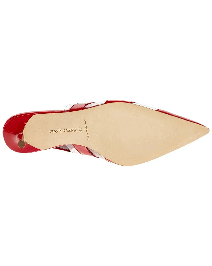Manolo Blahnik Uxra Patent Pump