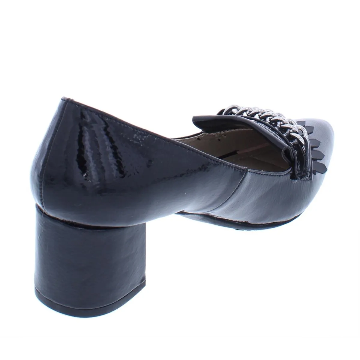 Marshall Womens Patent Dress Block Heels