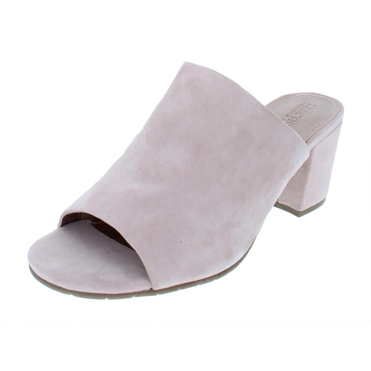 Mass-Ter Mind Womens Solid Open Toe Mules