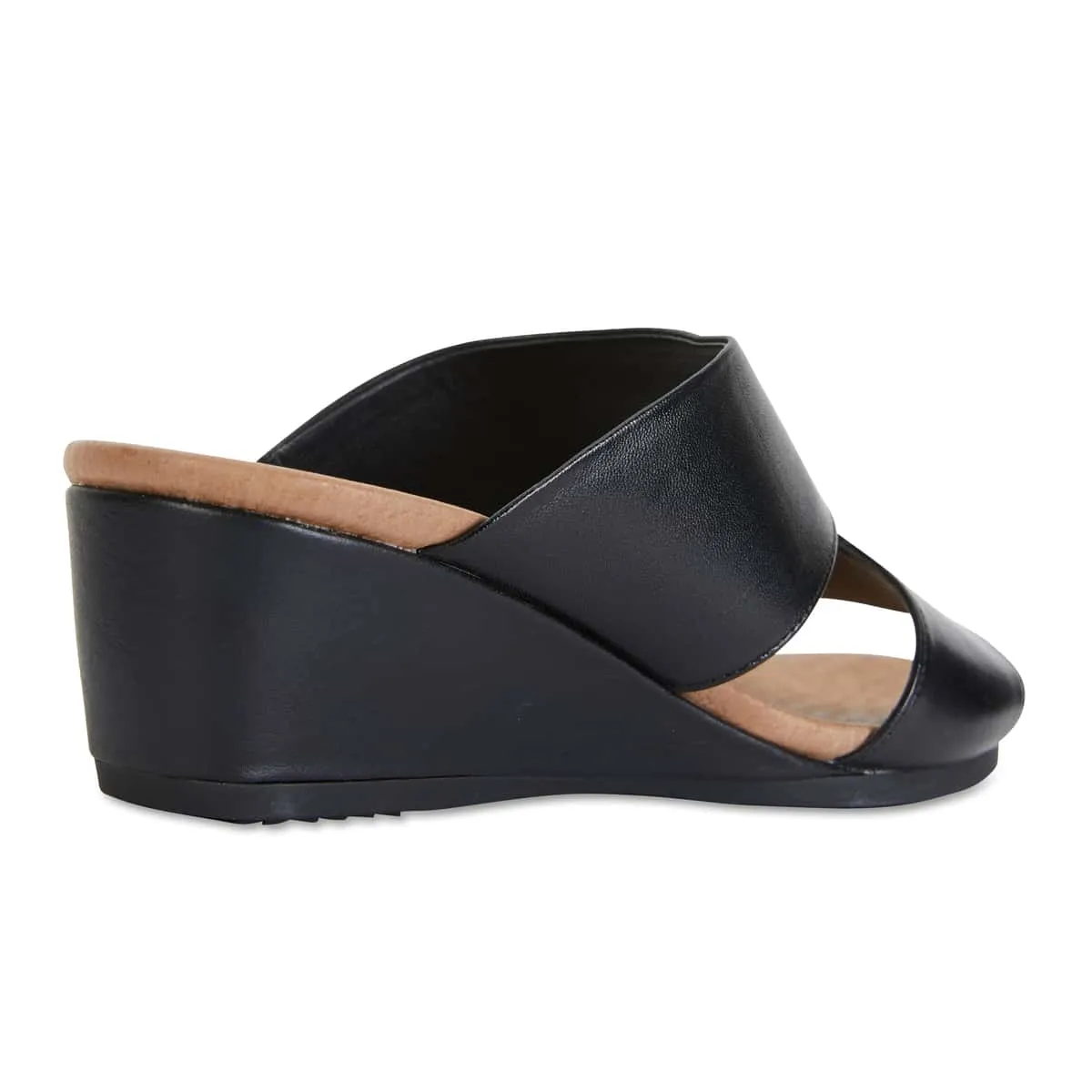 Melanie Heel in Black Leather