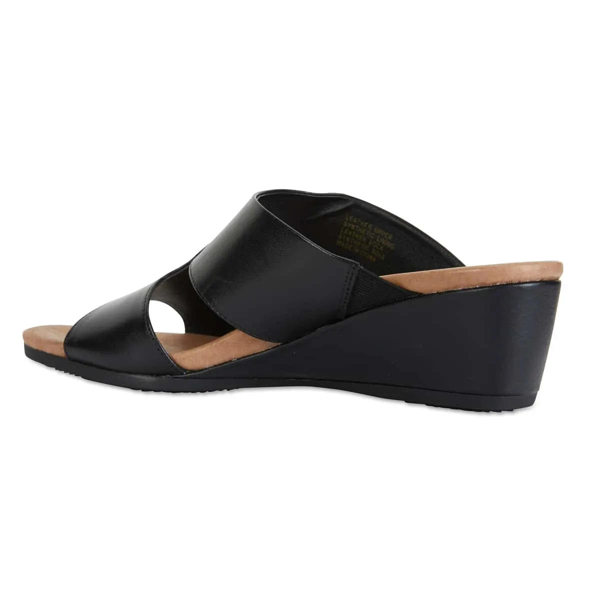 Melanie Heel in Black Leather