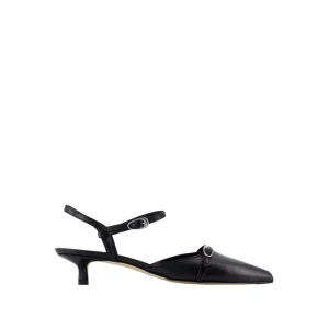 Melia Sandals - Leather - Black