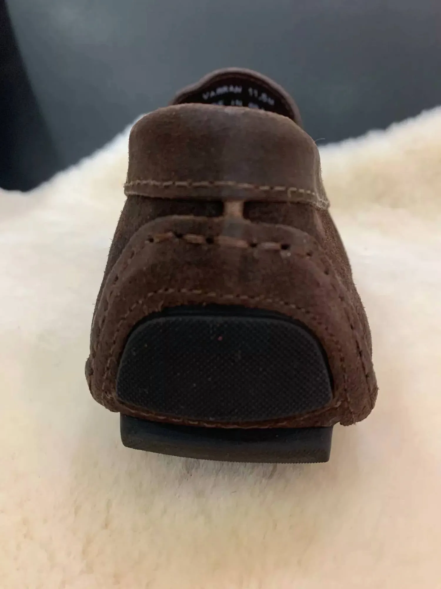 Men's Varran Suede Loafer In Espresso