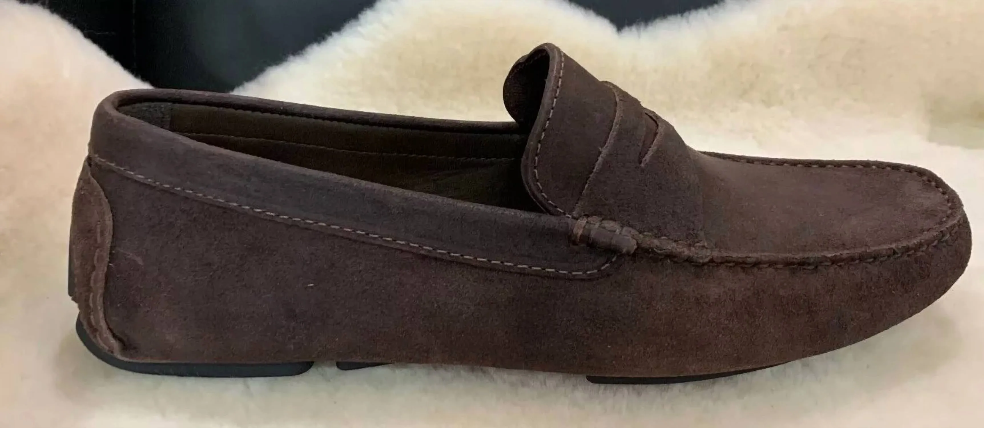 Men's Varran Suede Loafer In Espresso