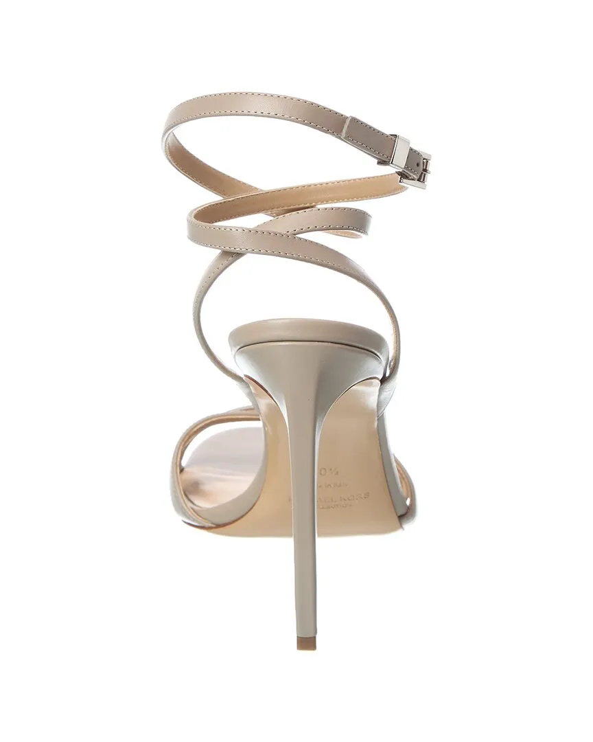 Michael Kors Chrissy Runway Leather Sandal