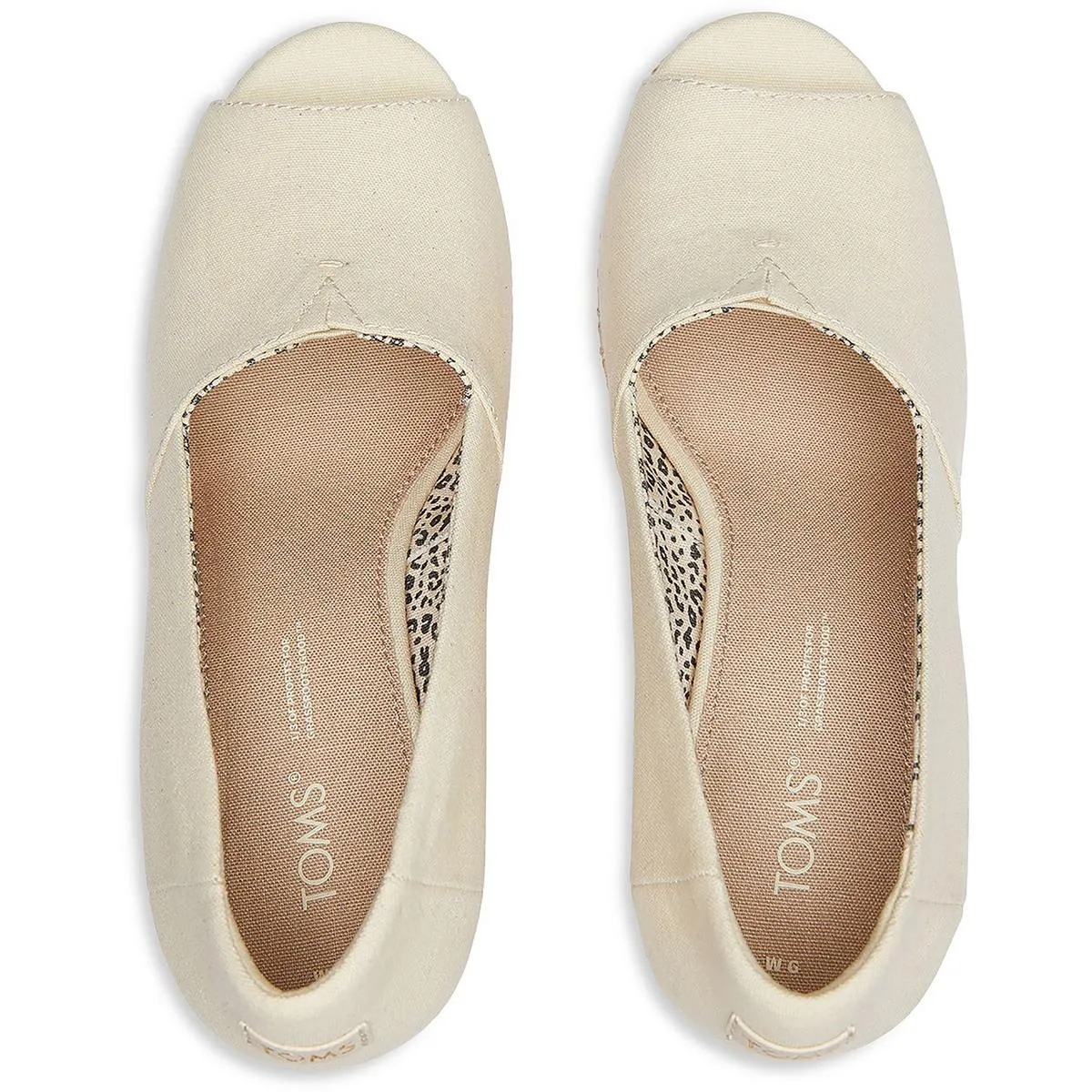 Michelle Womens Padded Insole Canvas Espadrilles