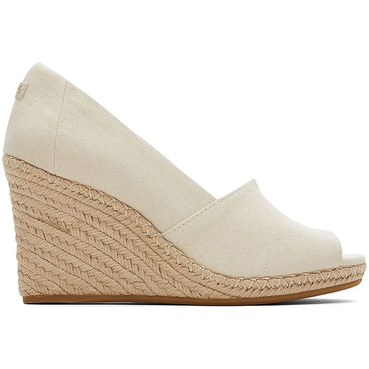 Michelle Womens Padded Insole Canvas Espadrilles