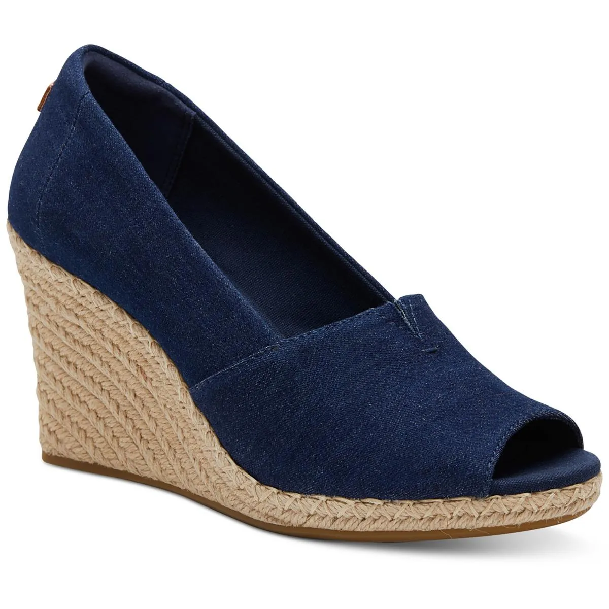 Michelle Womens Padded Insole Canvas Espadrilles