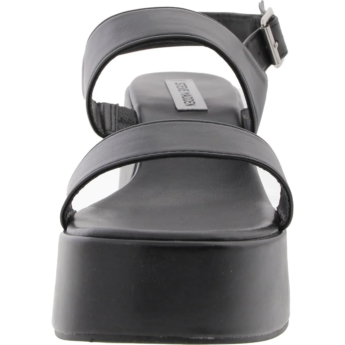 Mixture Womens Adjustable Faux Leather Platform Sandals