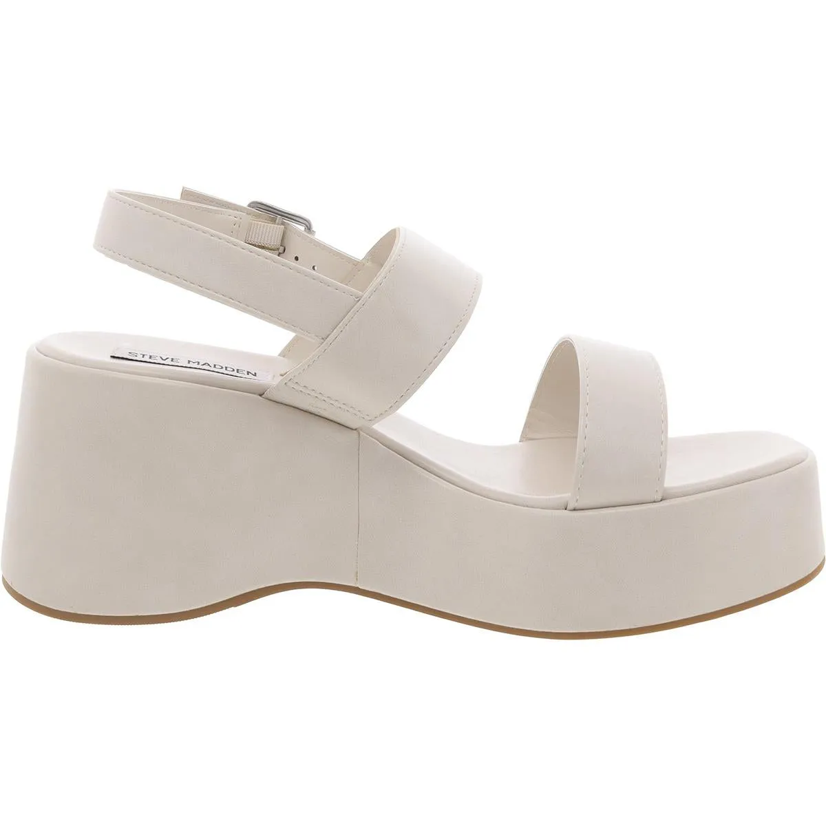 Mixture Womens Adjustable Faux Leather Platform Sandals