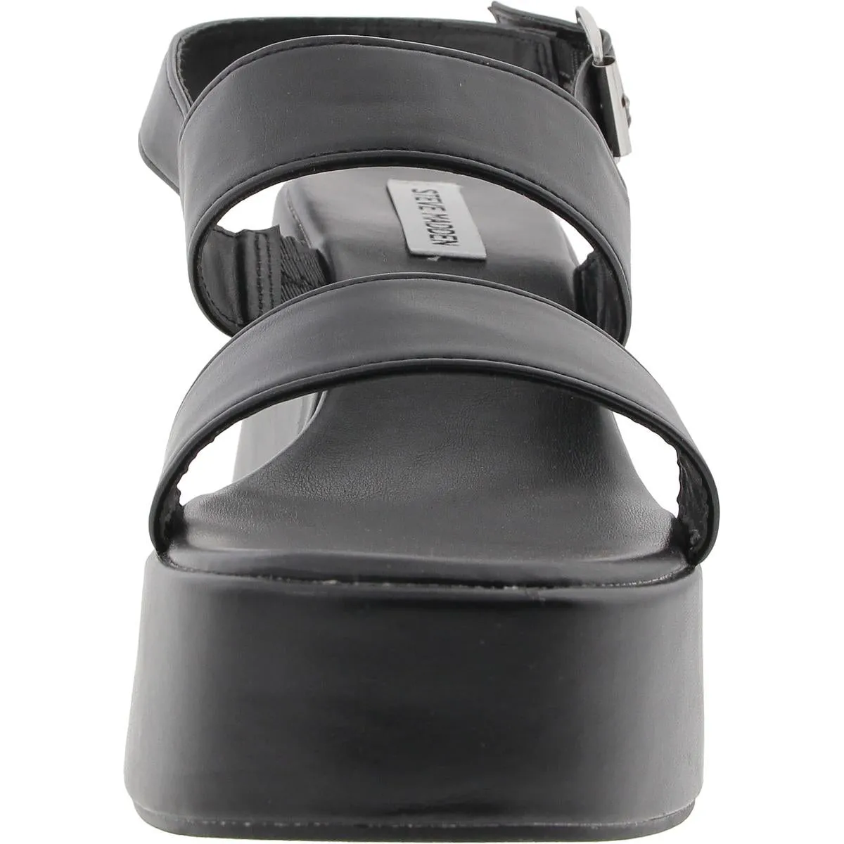 Mixture Womens Adjustable Faux Leather Platform Sandals