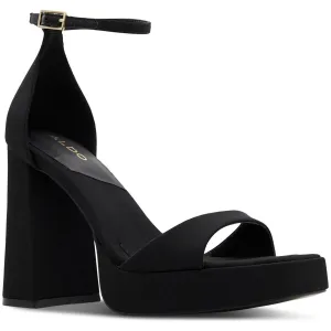 Montag Womens Suede Ankle Strap