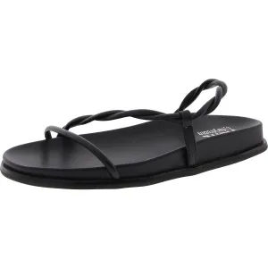Morgan Womens Leather Slide Sandals