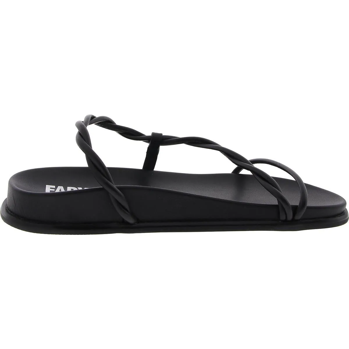 Morgan Womens Leather Slide Sandals