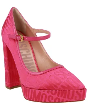 Moschino Leather-Trim Pump