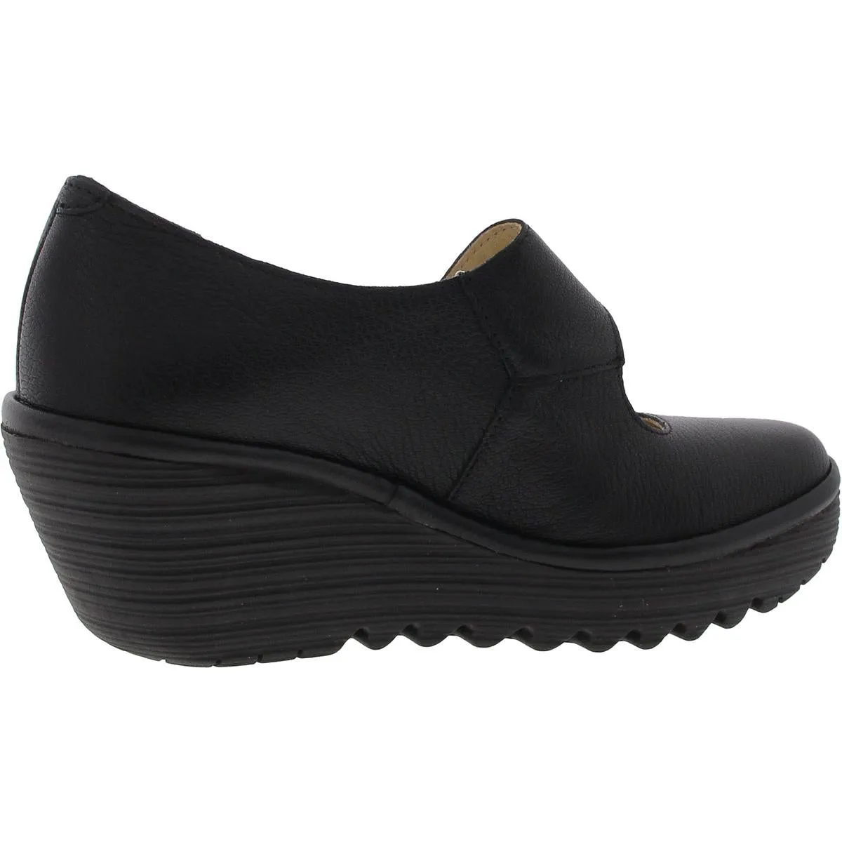 MOUSSE Womens Cushioned Footbed Leather Mary Janes