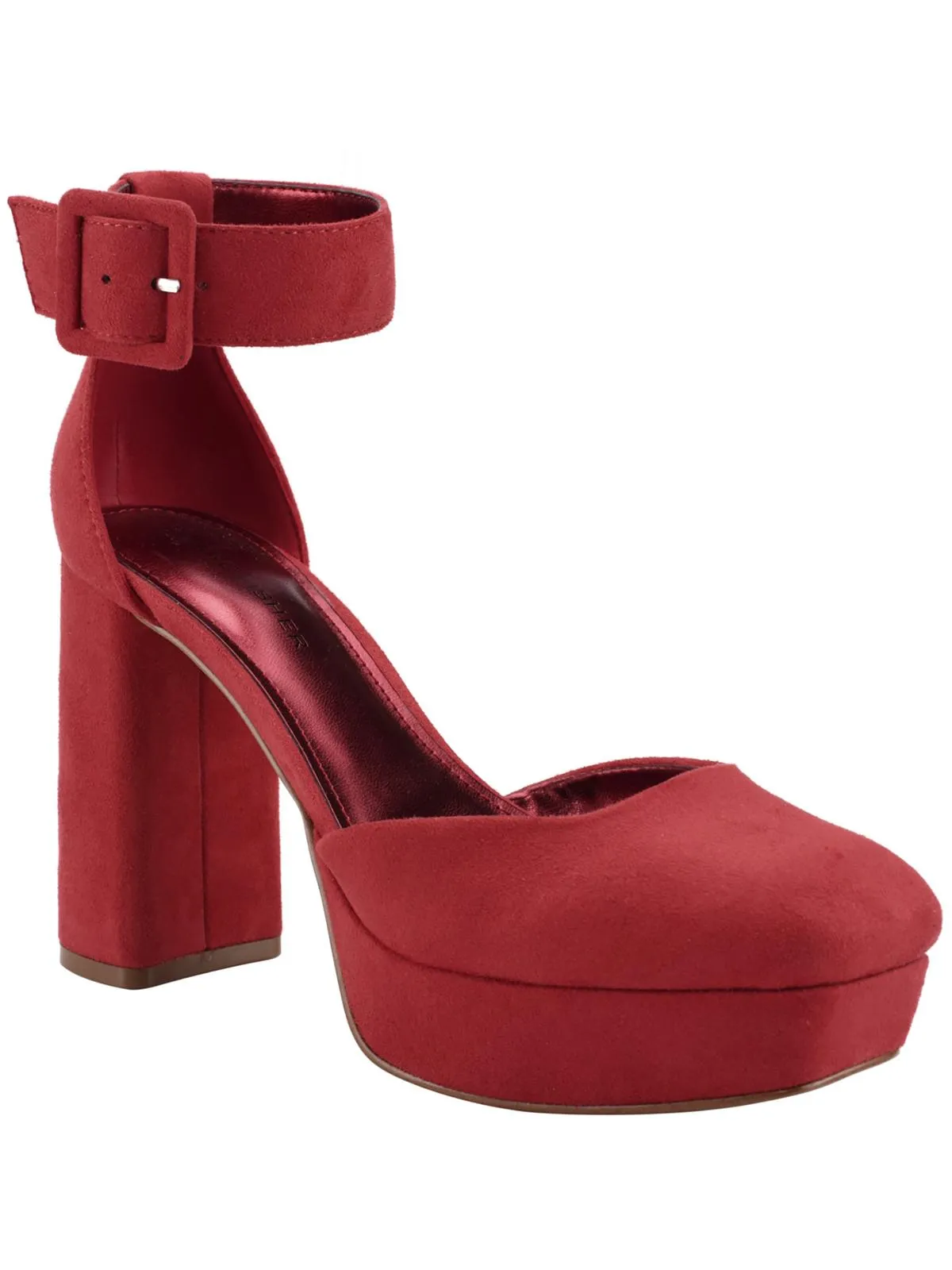 NAINA2 Womens Faux Suede Pumps