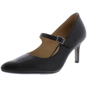 Naiya Womens Padded Insole Almond Toe Dress Heels