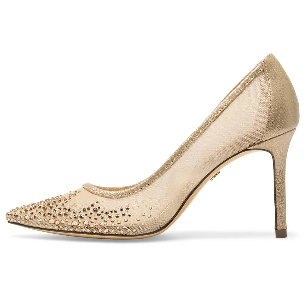 Nalia Heel in Taupe