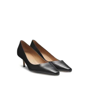 Nappa-leather pumps with Double B monogram