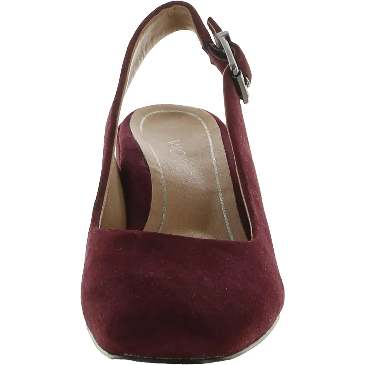 Nareen Womens Suede Slingback Pumps