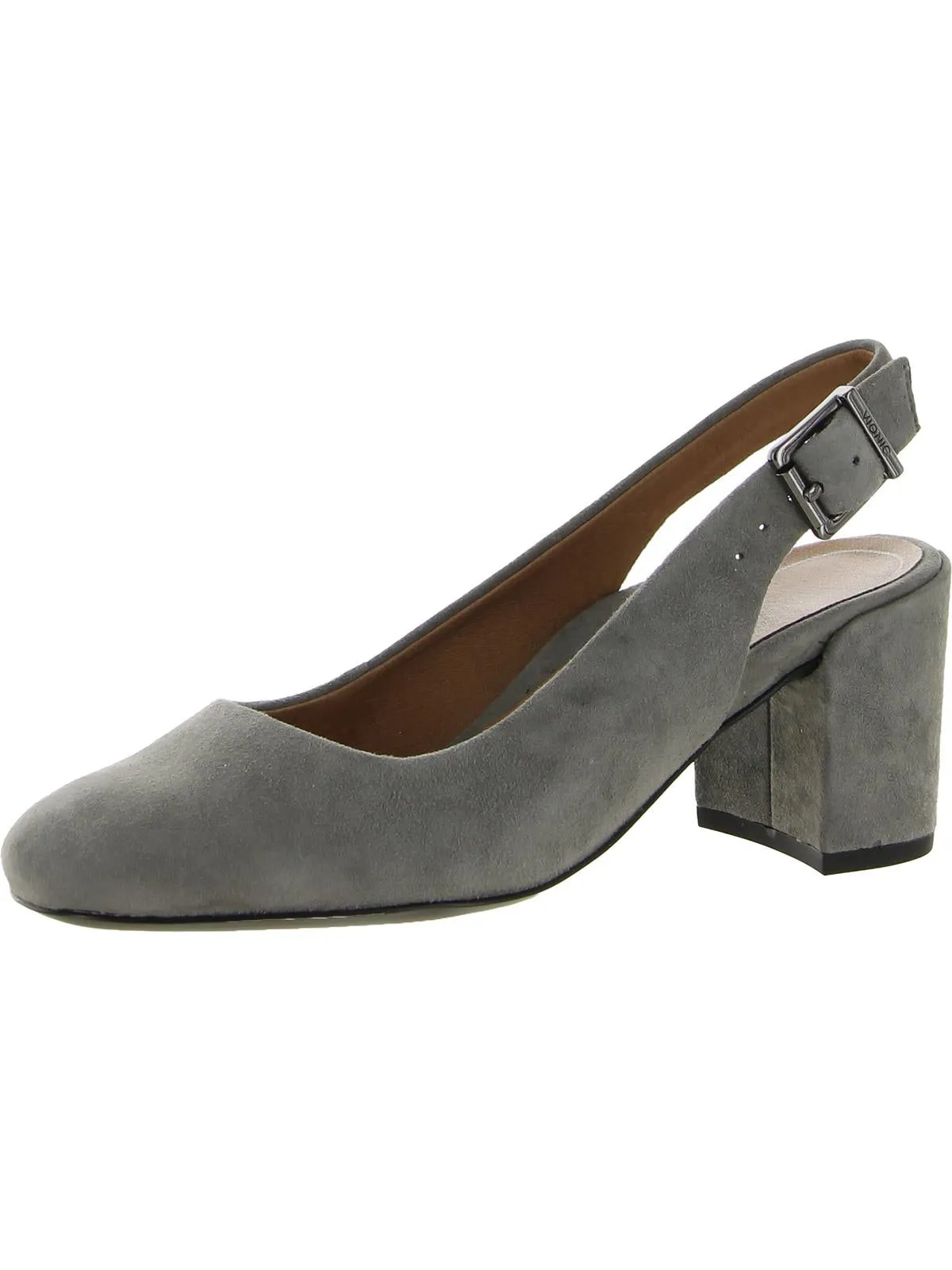 Nareen Womens Suede Slingback Pumps
