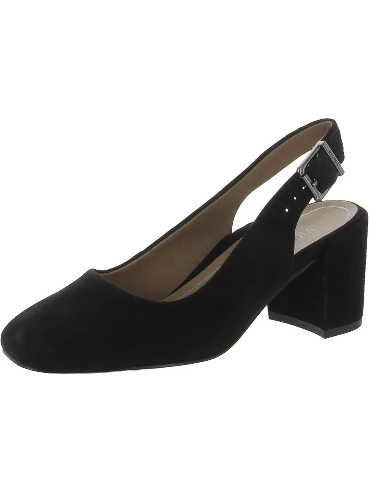 Nareen Womens Suede Slingback Pumps