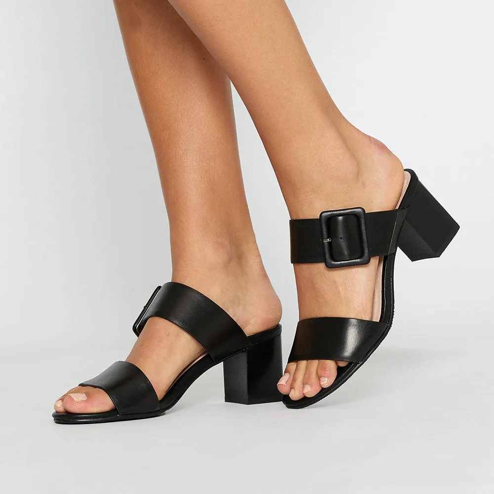 Nate Heel in Black Leather