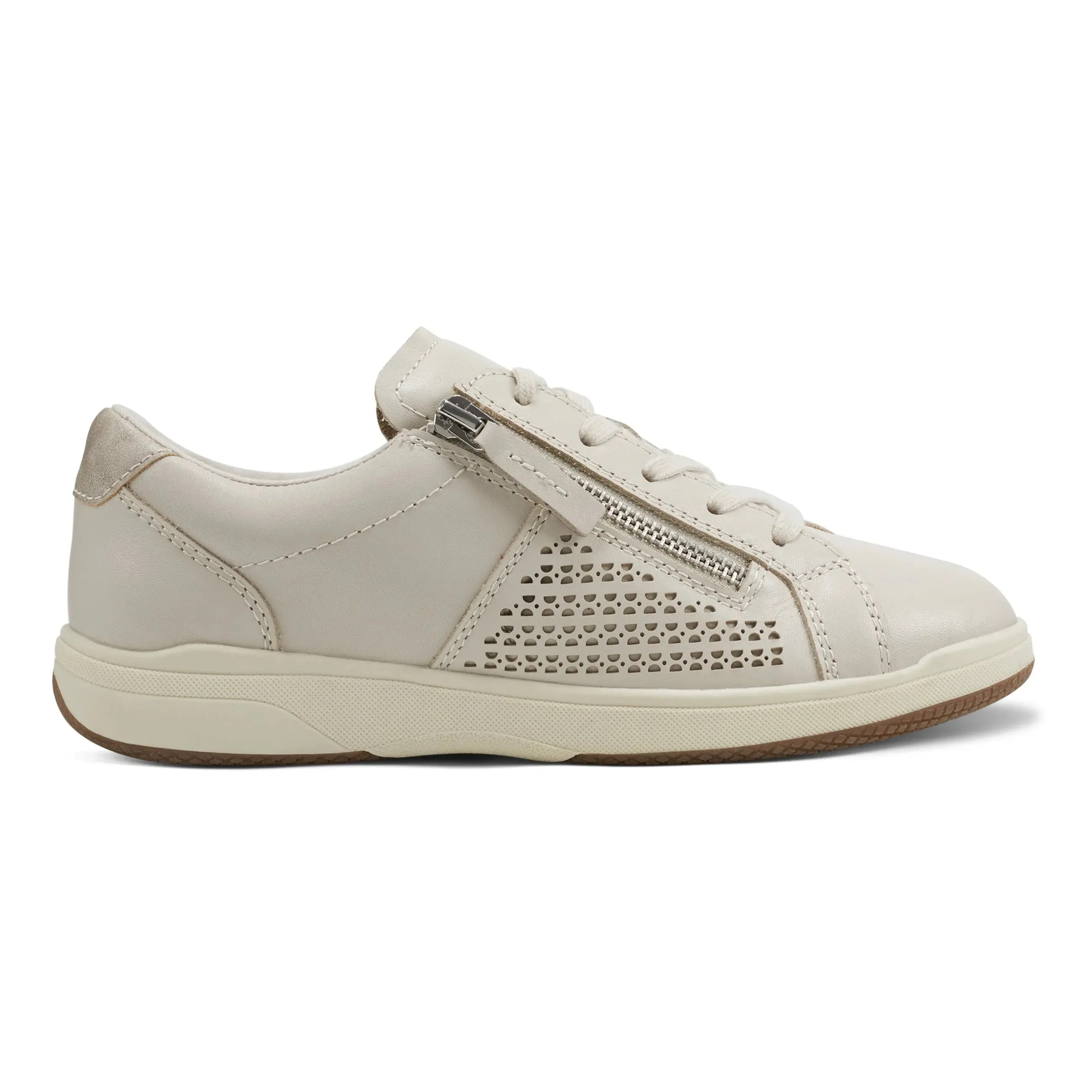 Netta Round Toe Casual Lace-up Sneakers