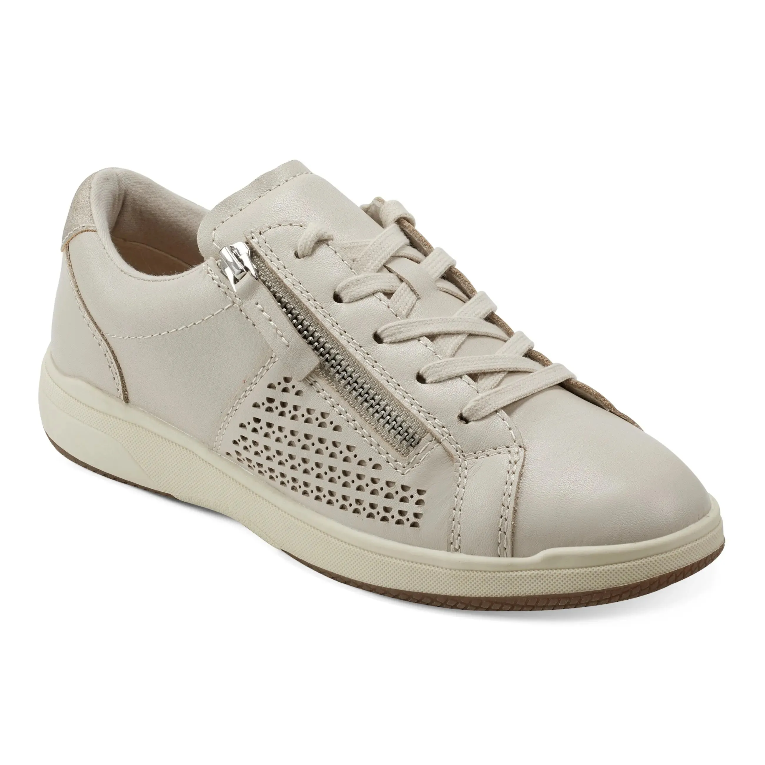 Netta Round Toe Casual Lace-up Sneakers