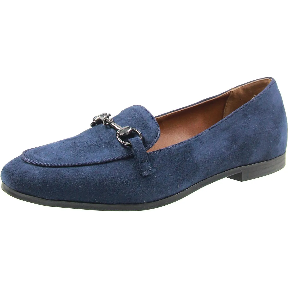 Nooks Womens Buckle Manmade Loafers