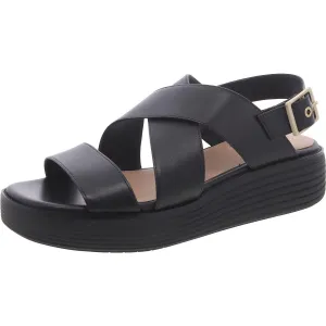 OG PLATFORM SANDAL Womens Leather Round toe Platform Sandals