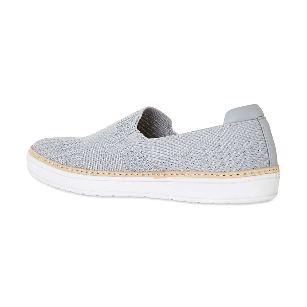 Onyx Loafer in Grey Fabric
