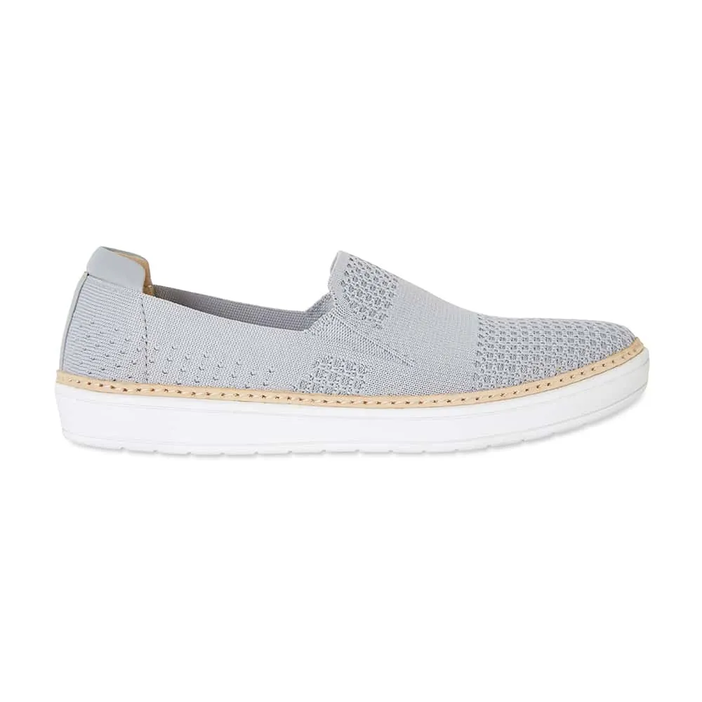 Onyx Loafer in Grey Fabric