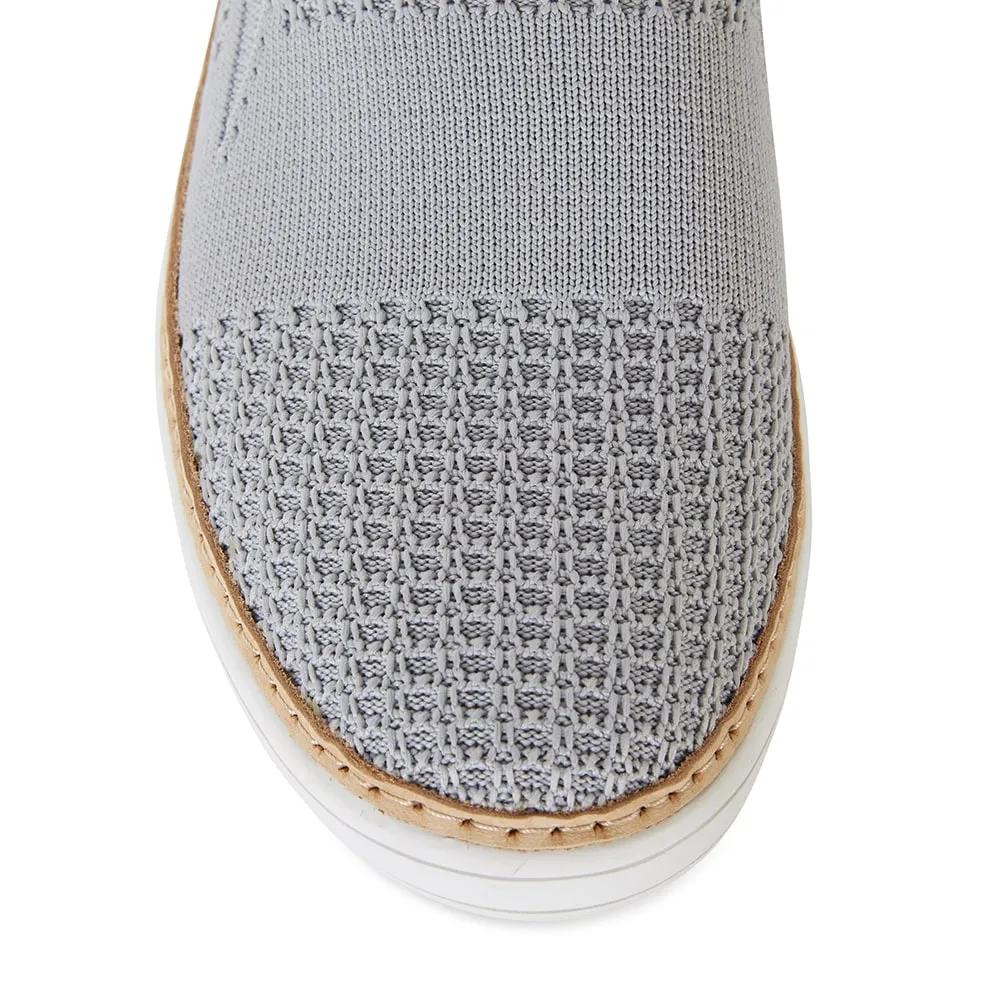 Onyx Loafer in Grey Fabric