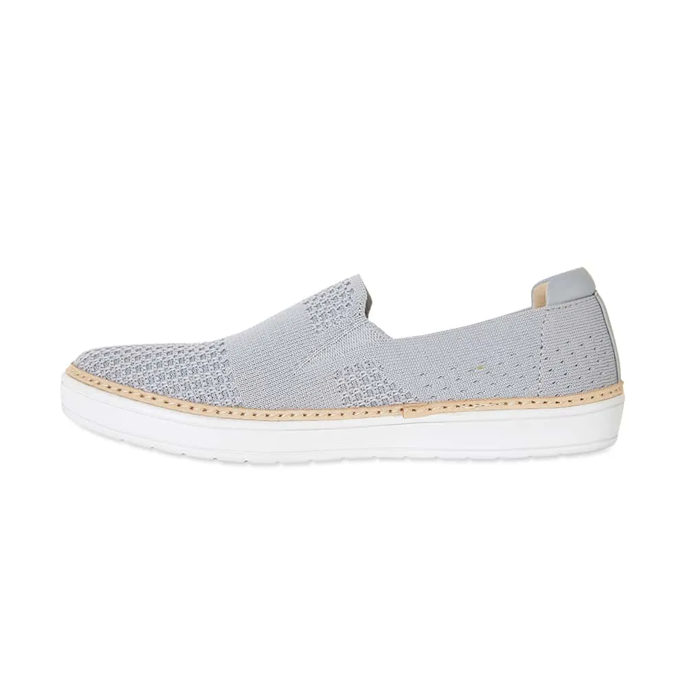 Onyx Loafer in Grey Fabric