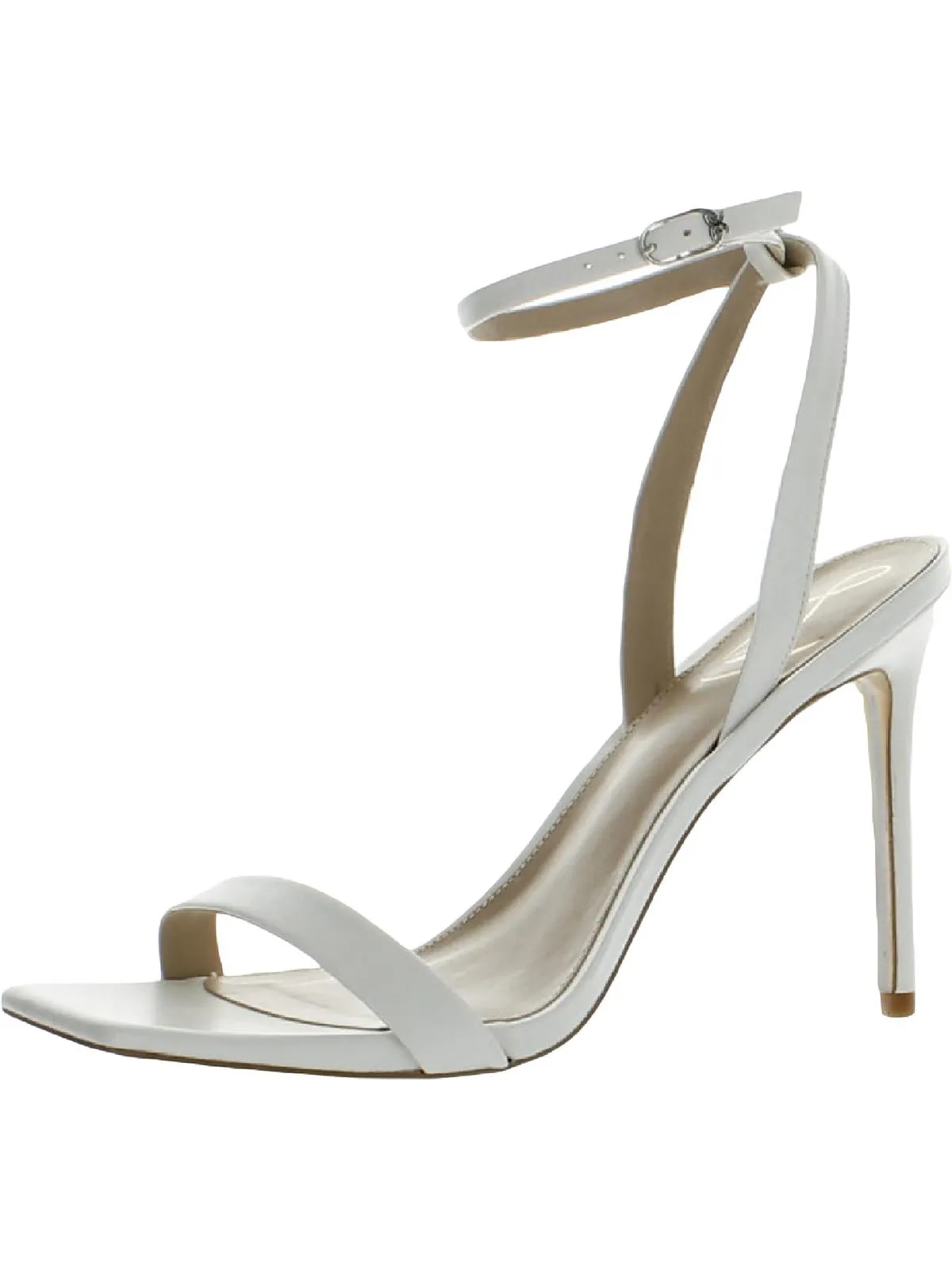 Orchid Womens Buckle Square Toe Heels