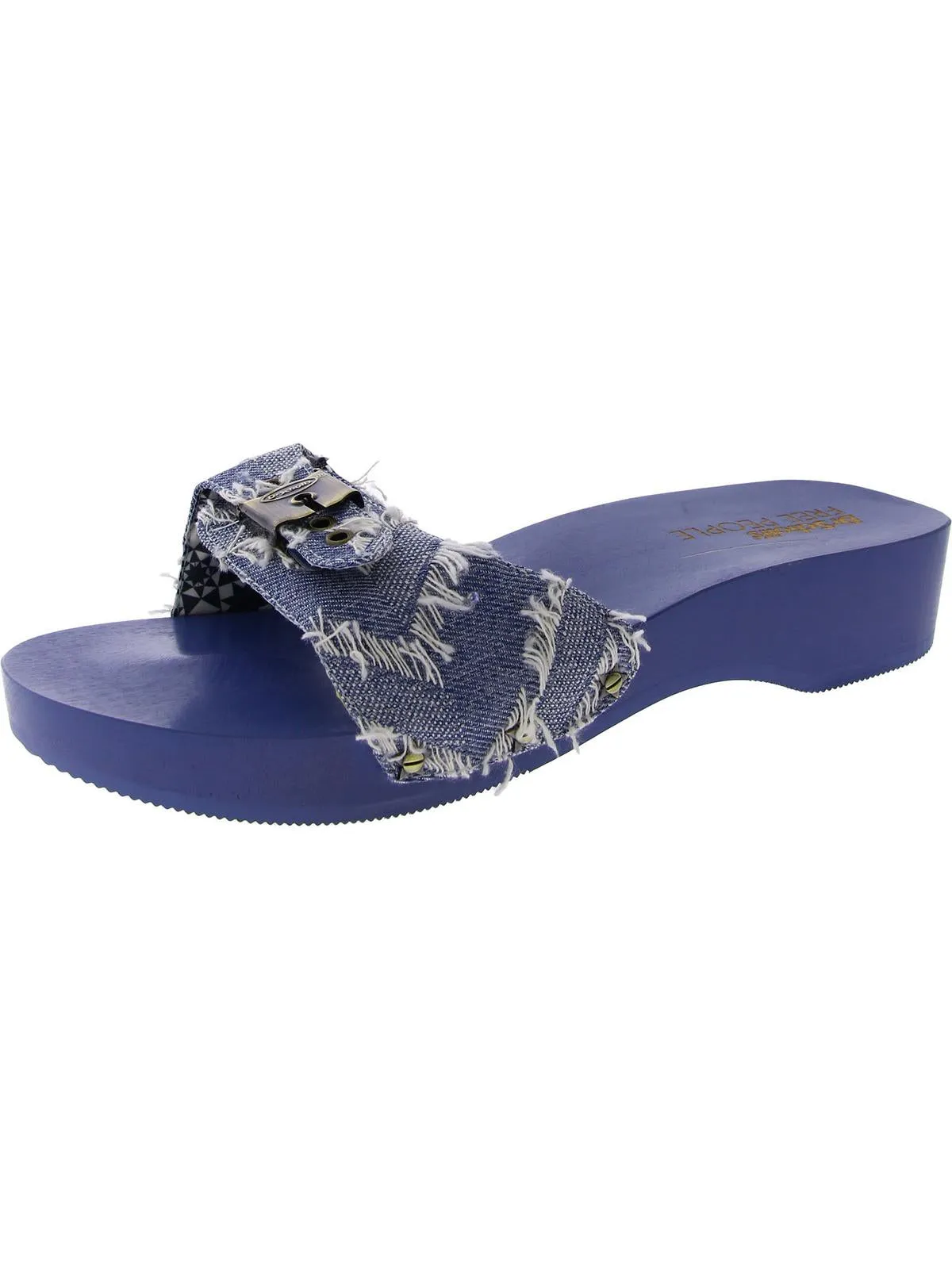 Original Womens Buckle Slide Wedge Sandals