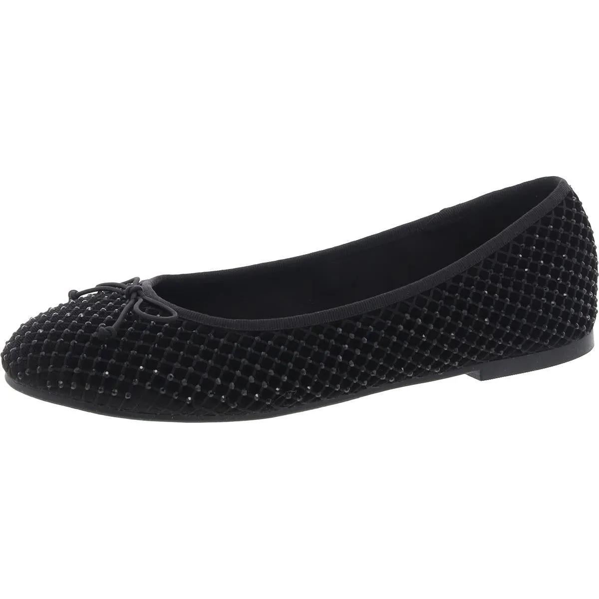 Palmer Mesh Womens Embellished Mesh Ballet Flats