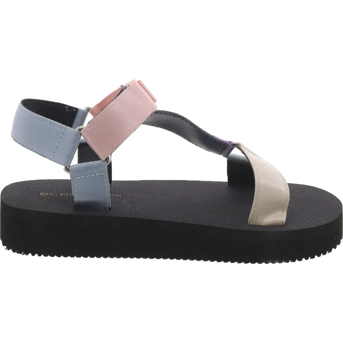 Parna-2 Womens Studded Adjustable Flatform Sandals