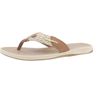 Parrotfish Sahara Womens Metallic Thong Flip-Flops