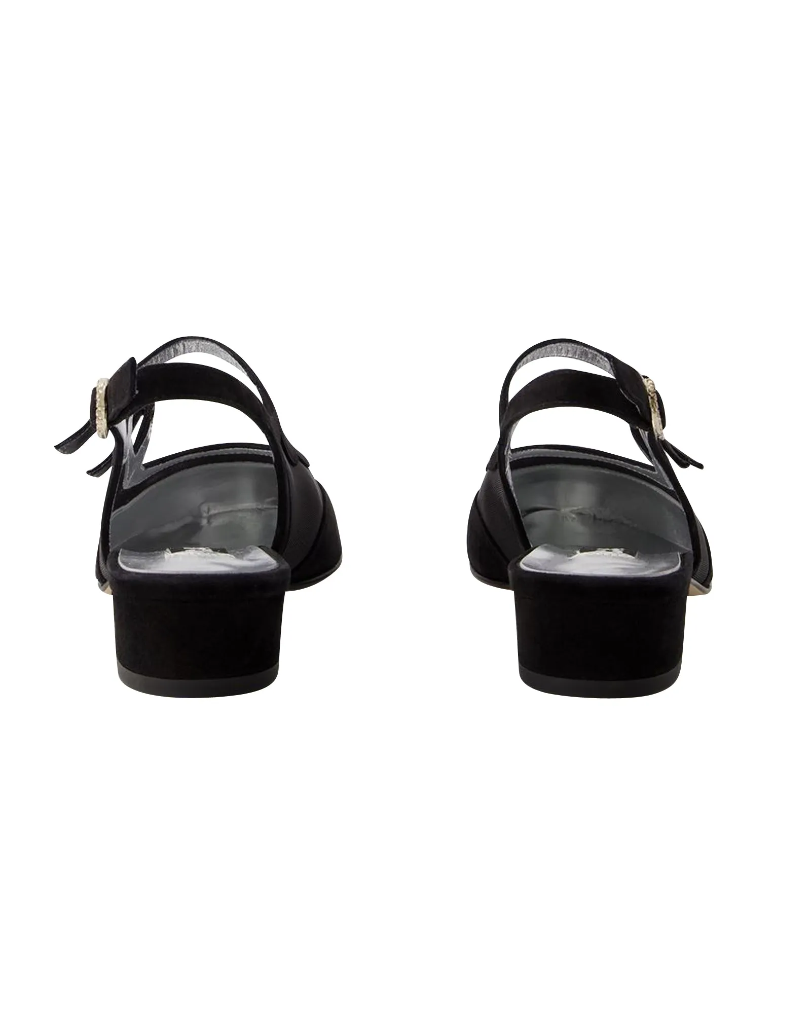Peach Night Pumps - Carel - Black - Velvet
