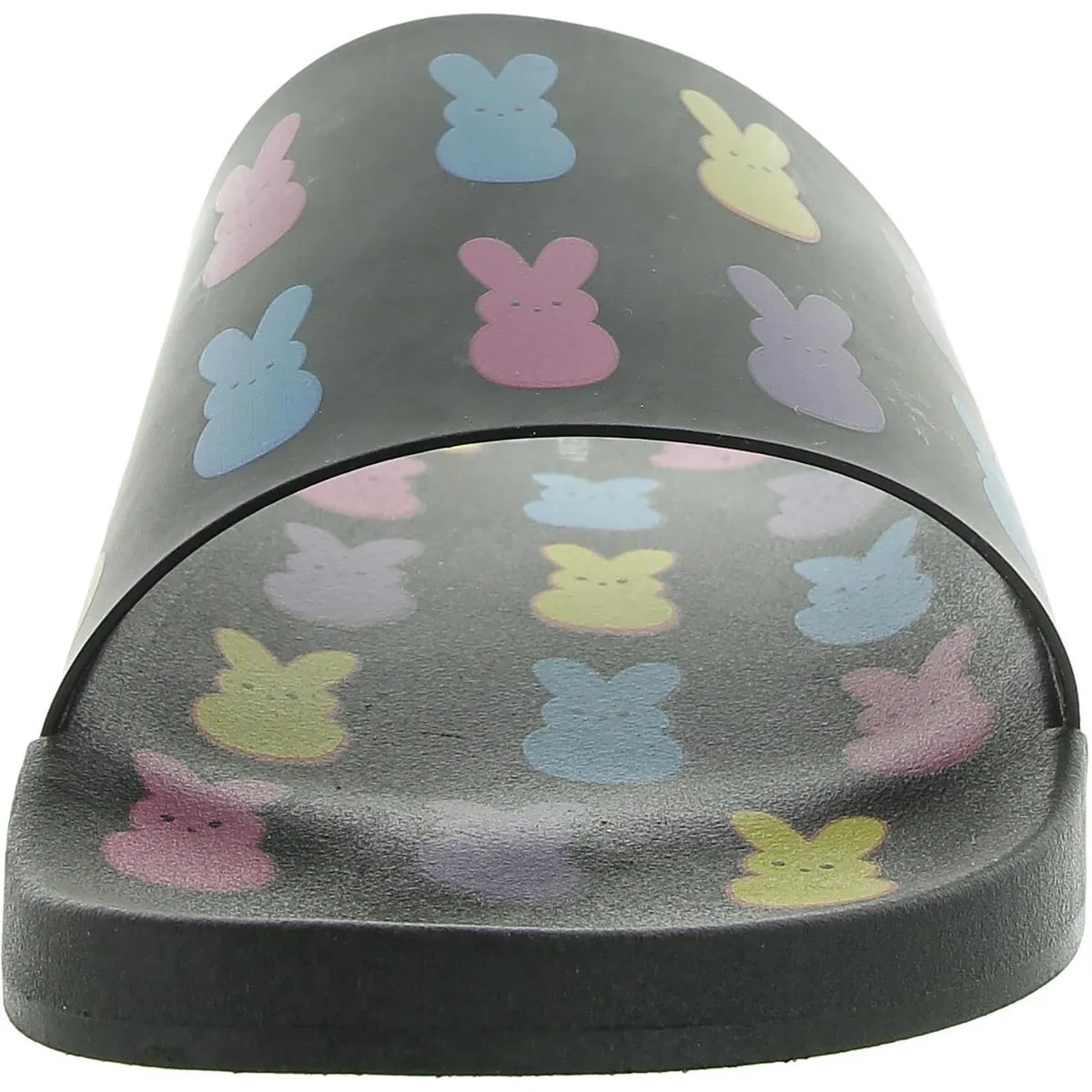 Peeps Womens Slip On P Slide Sandals