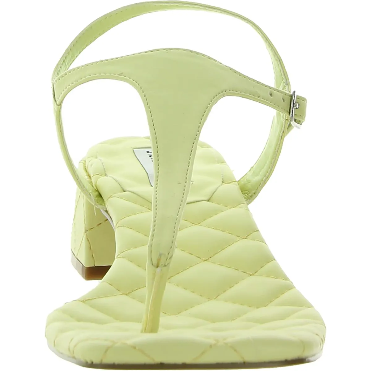 Pepper Womens Faux Leather Flip-Flop Thong Sandals