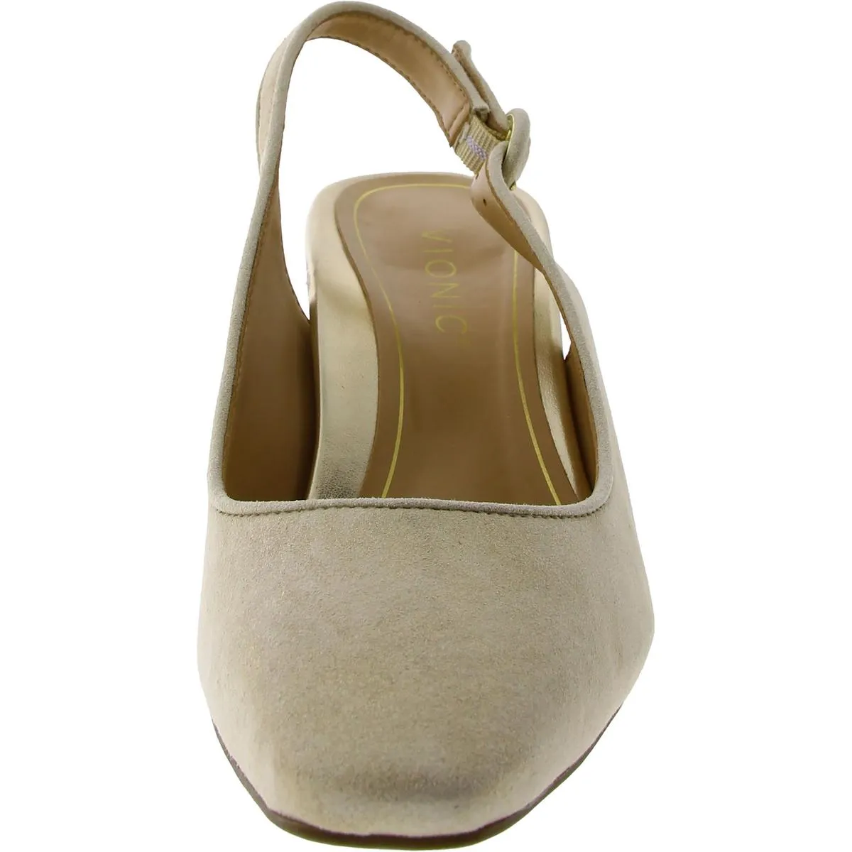 Perris Womens Leather Buckle Thong Sandals